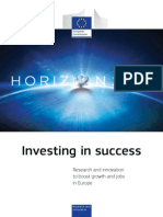 Investing in Success: Research and Innovation To Boost Growth and Jobs in Europe