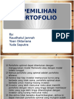 PEMILIHAN PORTOFOLIO