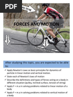 Forces and Motion