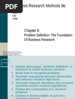 Chapter 6 Problem Definition Zikmund.ppt