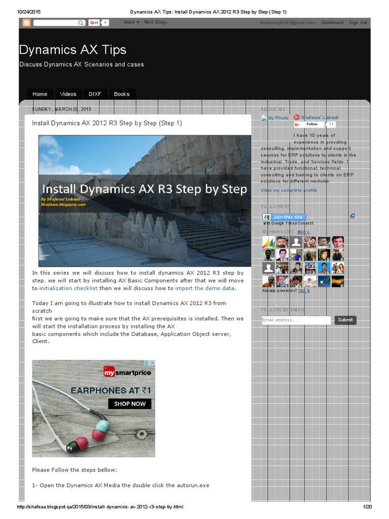 Install Dynamics AX 2012 R3 Guide | PDF | Enterprise Resource Planning ...