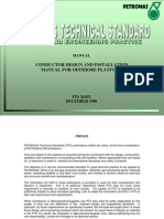 PTS (Conductor Design and Installation Manual For Offshore Platform)