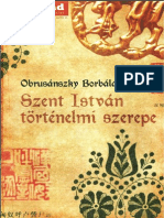 Obrusánszky Borbála - Szent István Történelmi Szerepe