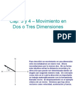 Cap 03 y 04 Movimiento en Dos o Tres Dimensiones