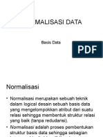 Normalisasi Data