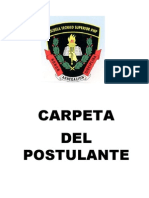 Carpeta Postulante 2015-II