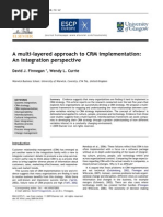 A Multi-layered Approach to CRM Implementation - An Integration Perspective