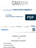 2905 - Edgar EXPANSION JOINTS WITH CAESAR II