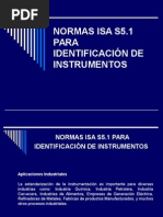Norma ISA S5.1 en Instrumentación Industrial | PDF | Tecnología