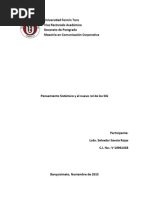 Informe Pensamiento Sistemico y SIG