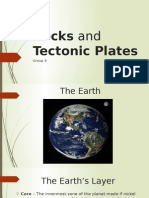 Rocks and Tectonic Plates: Group 3