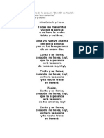 Todas Las Mañanitas para Coral Egún El Libreto de La Zarzuela "Don Gil de Alcalá": Habanera-Dúo: "Todas Las Mañanitas" (Niña Estrella, Maya y Todos)