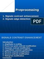 Signals Preprocessing Contrast