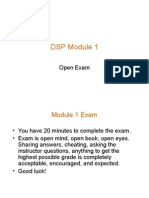 Module 1 Exam Open Book Cheat Sheet