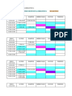 Calendario Plan Lector 2015-16