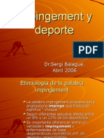 Impingement y Deporte