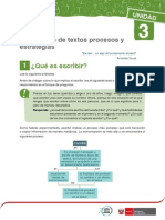 3 - TEMA 6 - Producción de Textos Procesos y Estrategias - Ciclo V - Comu