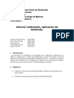 Reporte No. 3, Calibración y Aplicación