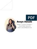 Anayo Awuzie's Portfolio