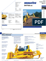 Komatsu D475A-5E0 Crawler Dozer