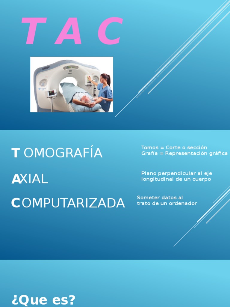 Introducción a la Tomografía Computarizada | PDF | Ct Scan | Medicina ...