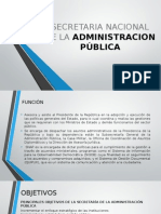 SECRETARIA NACIONAL DE LA ADMINISTRACION PÚBLICA.pptx