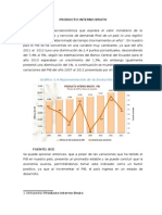 Producto Interno Bruto: Gráfico 1.4 Representación de La Evolución Del PIB