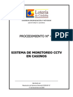 Procedimiento Sistema Monitoreo CCTV