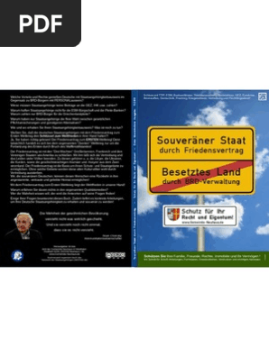 Souveraener Staat Durch Friedensvertrag Zum Ersten Wk