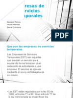 Empresas de Servicios Temporales