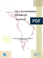 Perfil Sistema Salud-Ecuador 2008
