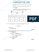 Calc of Resistance to Motion of Toy Car on Slope Marks Scheme