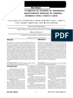 FERREIRA FILHO S S e MARCHETTO M - Otimização Multi-Objetivo de Estações de Tratamento de Águas de Abastecimento - Remoção de Turbidez Carbono Orgânico Total e Gosto e Odor