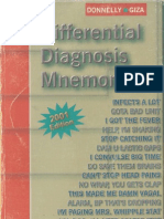 Differential Diagnosis Mnemonics