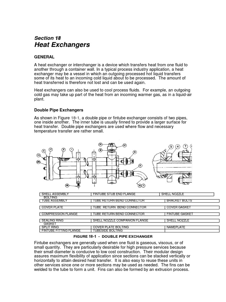 18 Heat Exchangers | PDF | Heat Exchanger | Pipe (Fluid Conveyance)