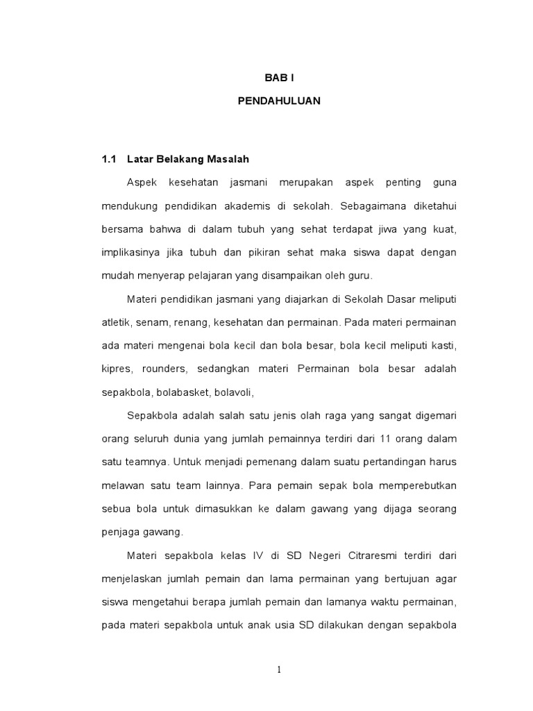 Upaya Meningkatkan Kelincahan Dan Kecepatan Dalam Bermain Sepak Bola Melalui Metode Demonstras