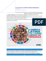 Cómo Sería América Latina y El Caribe Si Fueran 100 Personas