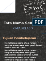 Tata Nama Senyawa Kimia