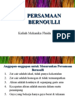 Persamaan Bernoulli