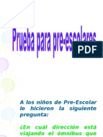 Prueba Preescolares