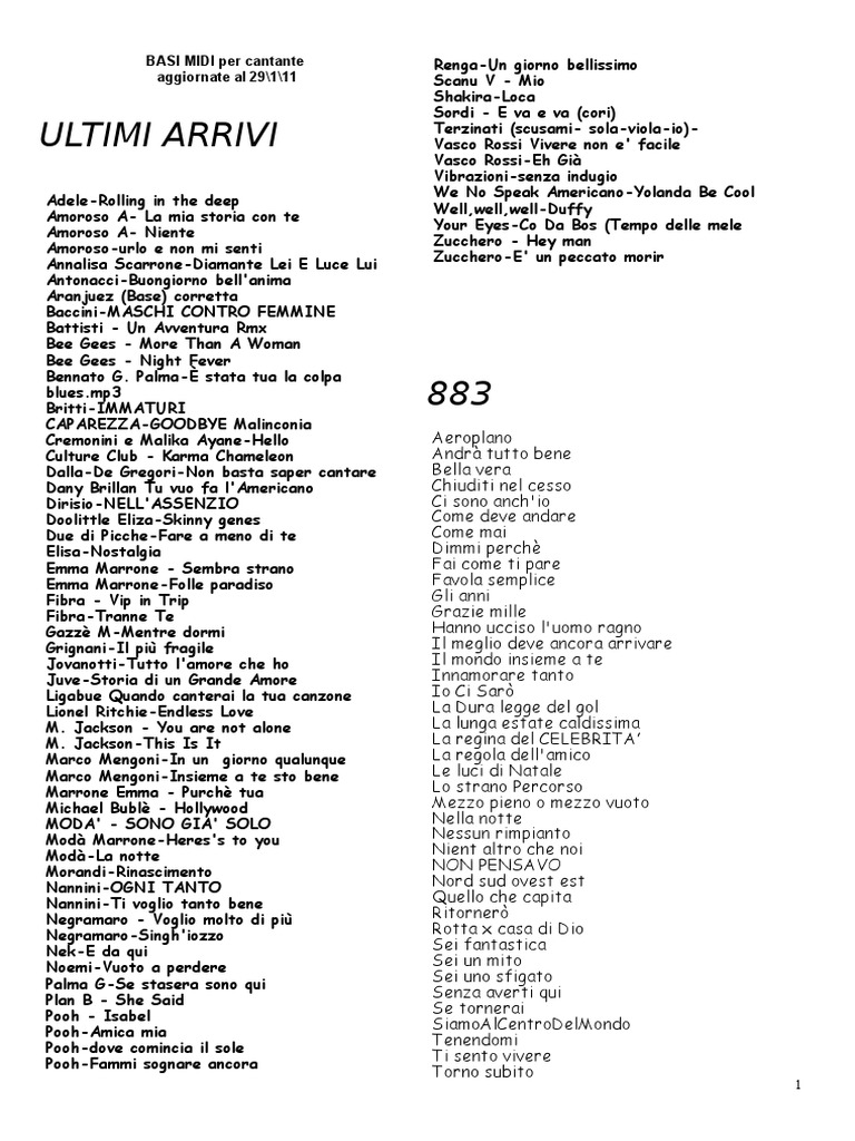 KaraBox Lista MKF PARSIFAL.pdf - Centro Artistico Musicale Parsifal, image size:768x1024