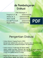 Metode Pembelajaran Diskusi