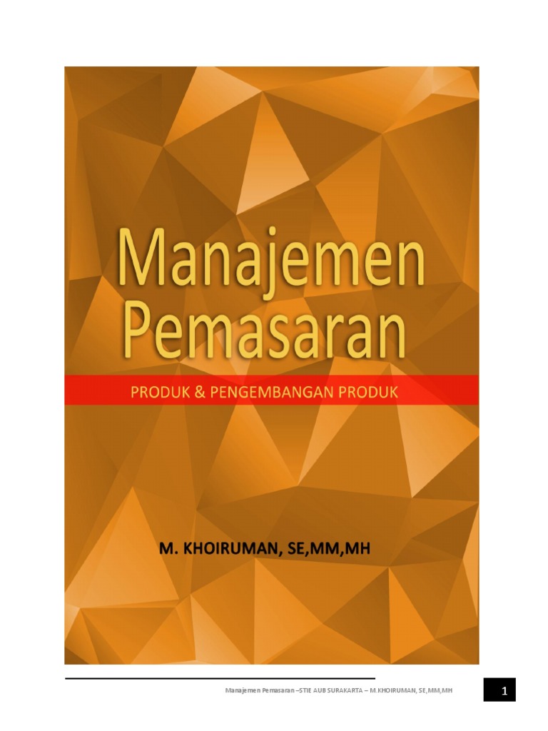 Strategi Produk Produk Dan Strategi Produk Dalam Pemasaran PDF