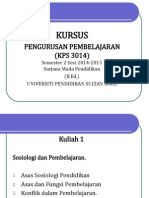 Kuliah 1 - KPS 3014
