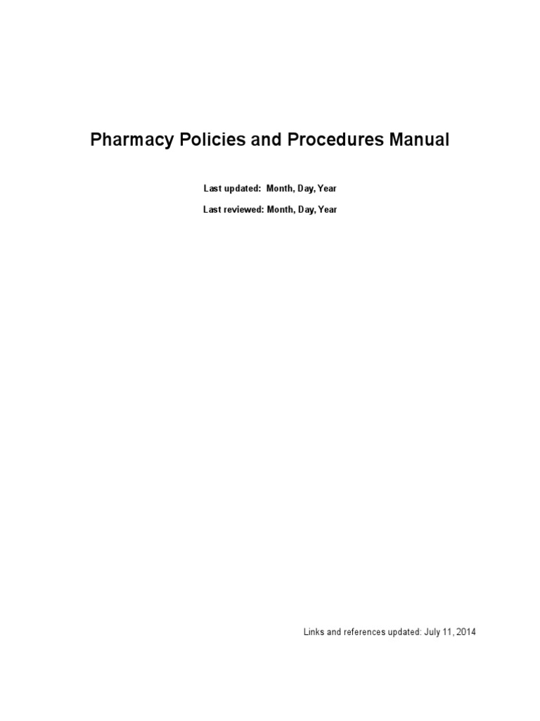 PRIMARY CARE POLICIES AND PROCEDURES MANUAL intelligence overview