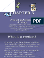 Product and Serv Ices Strategy