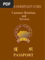 Customer Relations and Services