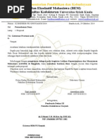 Surat Permohonan Kerjasama PMI