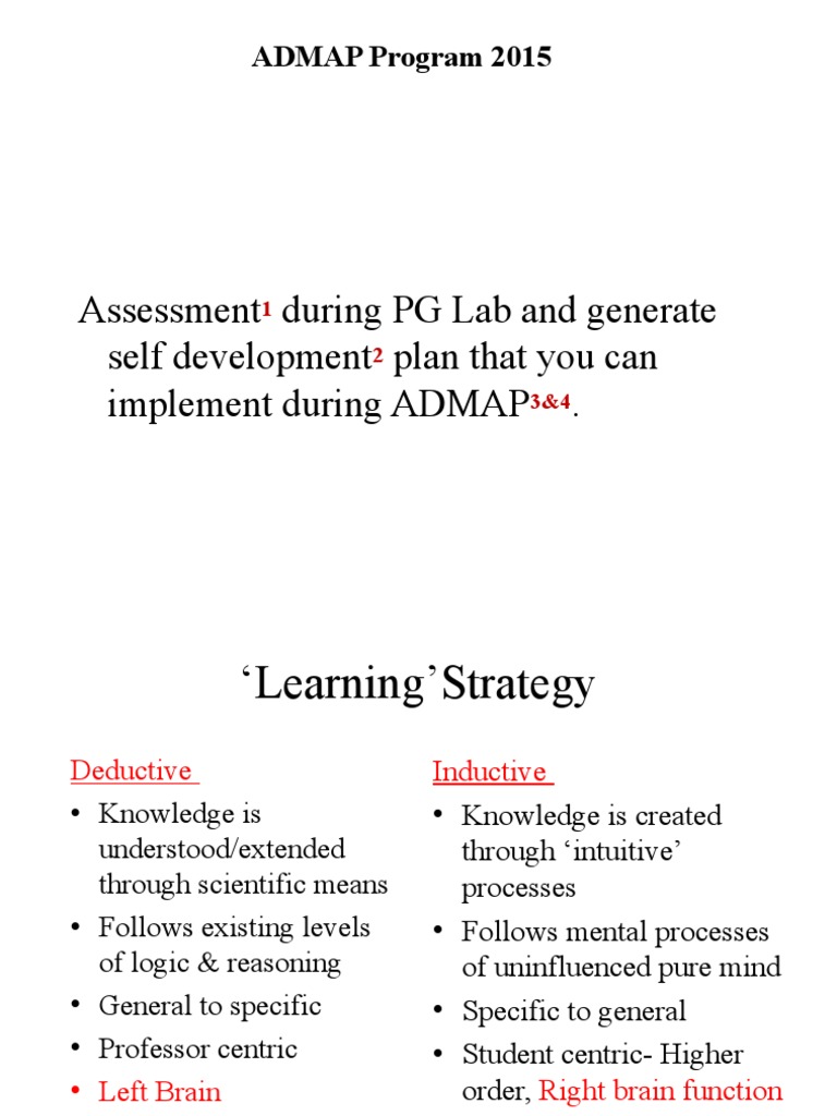 ADMAP Program 2015 Overview and Evaluation | PDF | Leadership ...