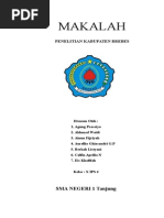 Download Makalah kabupaten brebes by ItaNashief SN290710037 doc pdf
